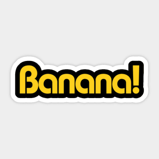 Minions - Banana  46 Sticker